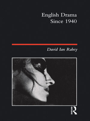 cover image of English Drama Since 1940